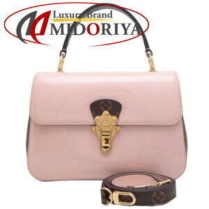 Louis Vuitton Cherrywood Bag Monogram Vernis Patent Brown